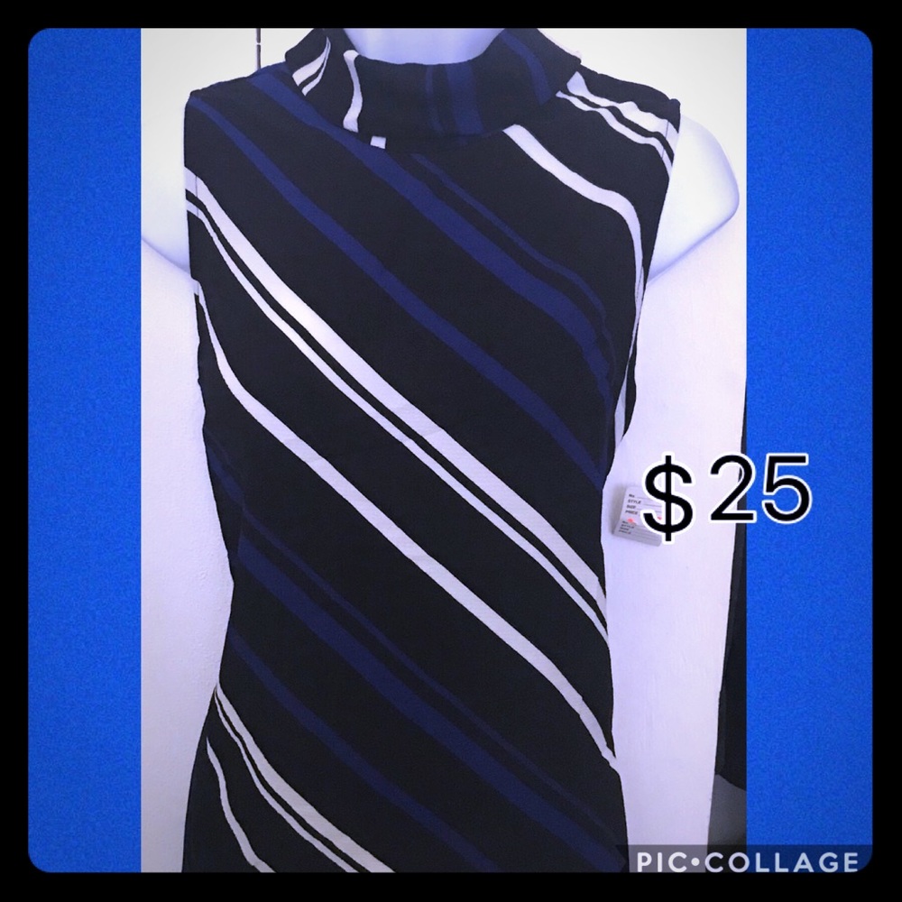 this blouse is blue and white perfect for you.